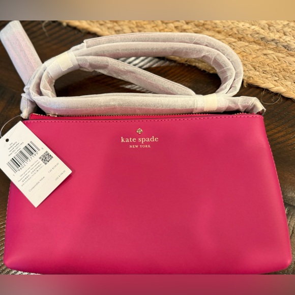Kate Spade Hot Pink Crossbody Bag NWT - Picture 1 of 3